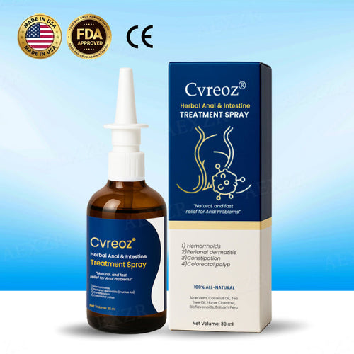 Cvreoz® Herbal Anal & Intestine Treatment Spray (⏱Limited time discount last 30 minutes⏱)