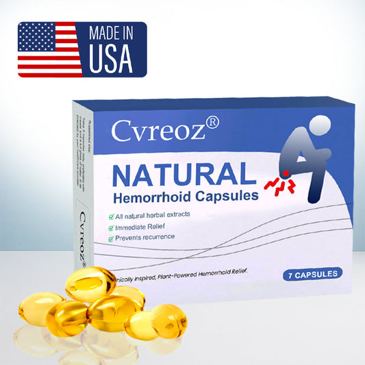 🔥Hot Sales - 50% OFF🔥Cvreoz® Natural Hemorrhoid Capsules