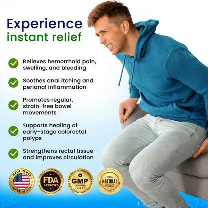 Cvreoz® Herbal Anal & Intestine Treatment Spray  (⏱Limited time discount last 30 minutes⏱)