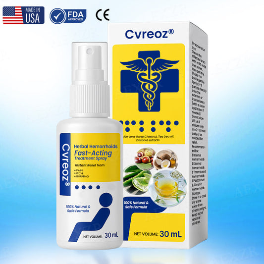 🔥Hot Sales - 50% OFF🔥Cvreoz® Herbal Hemorrhoids Fast-Acting Treatment Spray