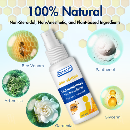 🔥Hot Sales - 50% OFF🔥Cvreoz® Bee Venom Hemorrhoids Soothing Spray