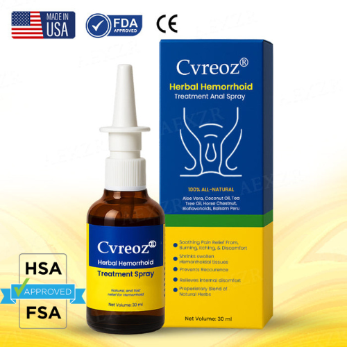 🔥Hot Sales - 50% OFF🔥Cvreoz® Herbal Hemorrhoid Treatment Anal Spray