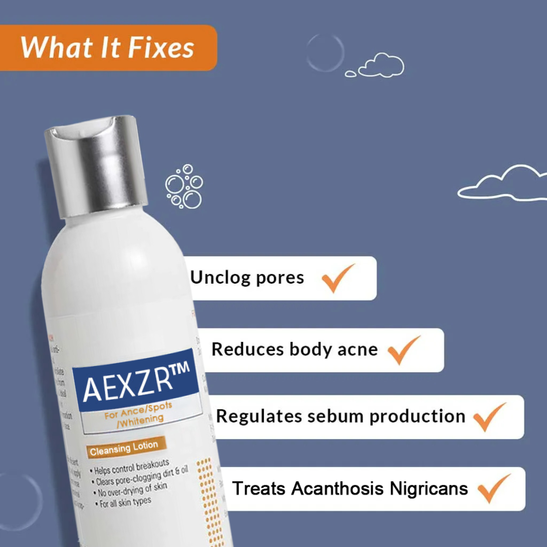 AEXZR™ Cleansing Lotion for Acne & Spots